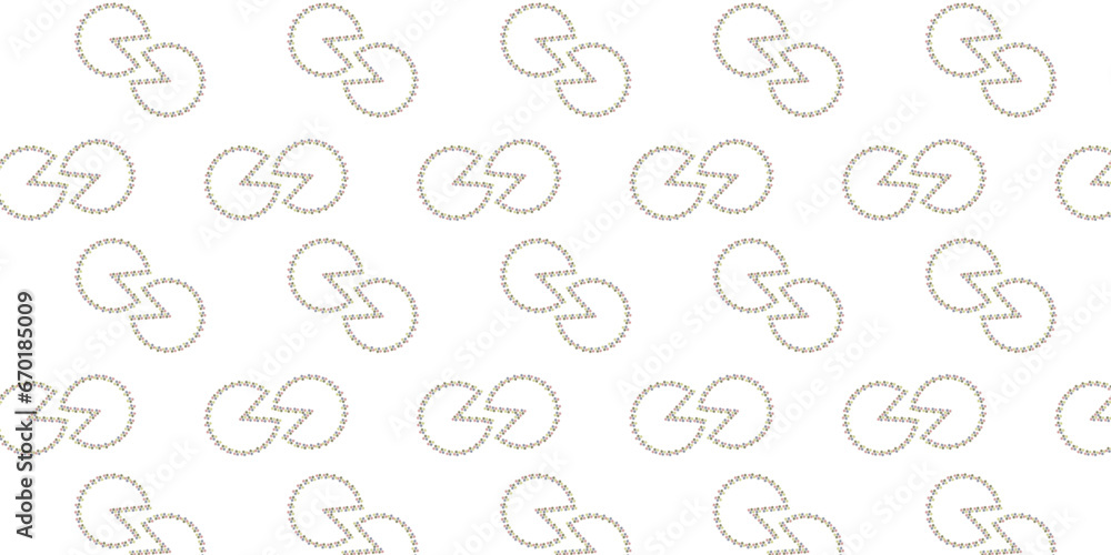 seamless pattern with abstract circular patterns of leaves seamless pattern with abstract circular patterns of leaves