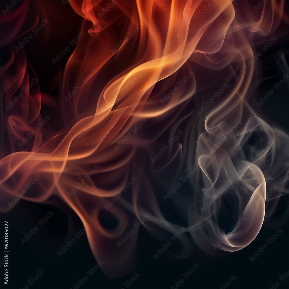 fiery smoke illustration background fiery smoke illustration background