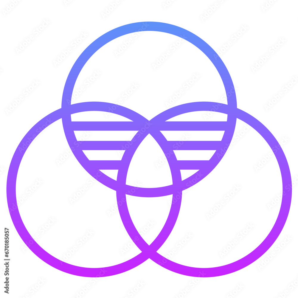 Venn Diagram Icon Venn Diagram Icon