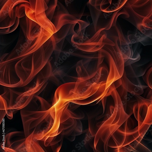 fiery smoke illustration background