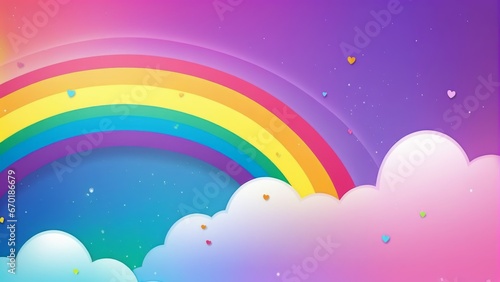 Rainbow themed background/wallpaper