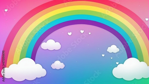 Rainbow themed background/wallpaper