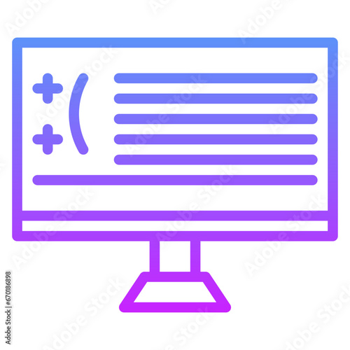 Blue Screen Icon