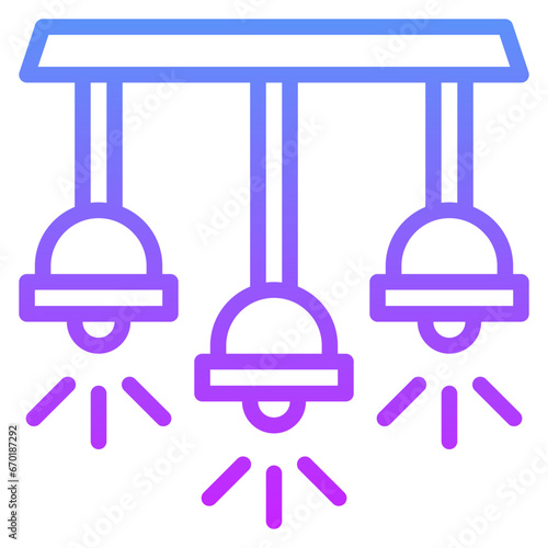 Ceiling Lamp Icon