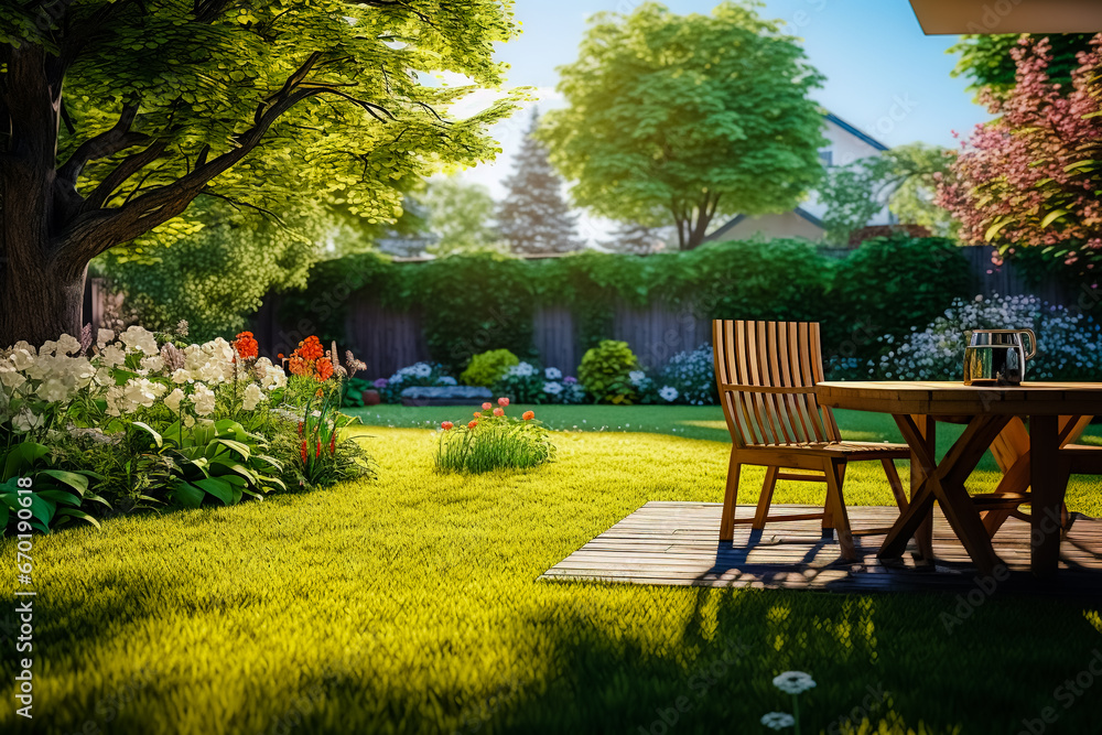 Obraz premium Landscape design.