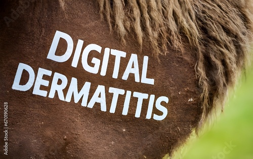 Digital dermatitis photo