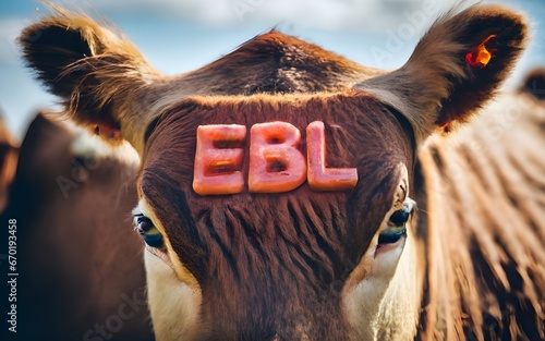 Enzootic bovine leukosis in cattle photo