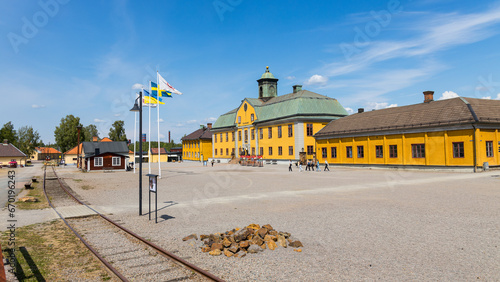 Sweden, Falun, Falun copper mine, UNESCO World Heritage Site photo
