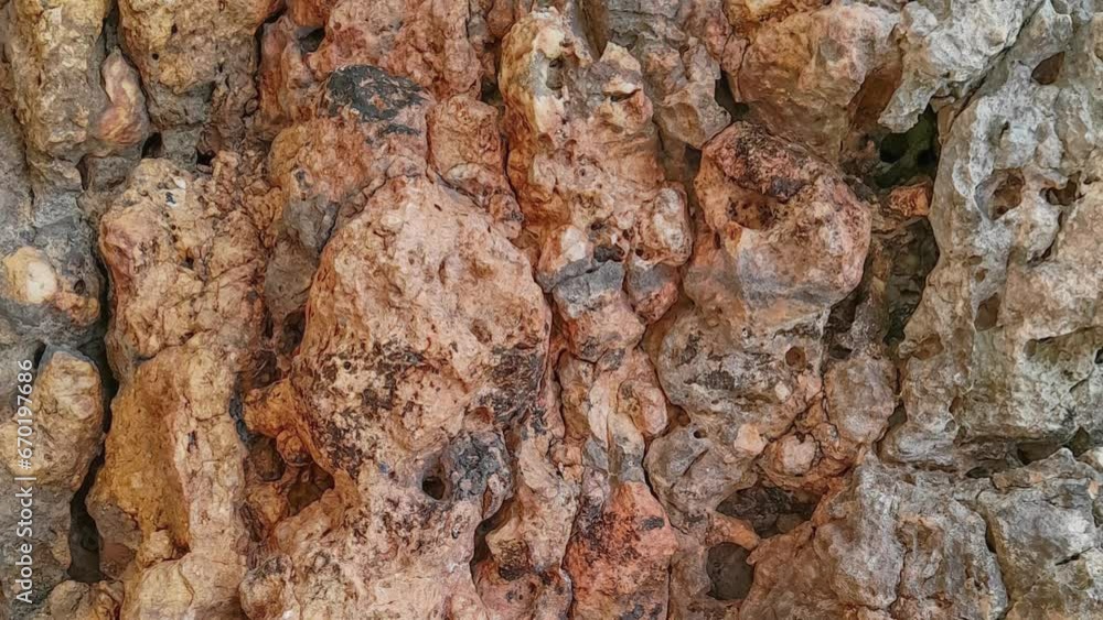 Cracked stone surface. Natural of the brown rock texture. Selective fokus. Copy space. Cracked stone surface. Natural of the brown rock texture. Selective fokus. Copy space.