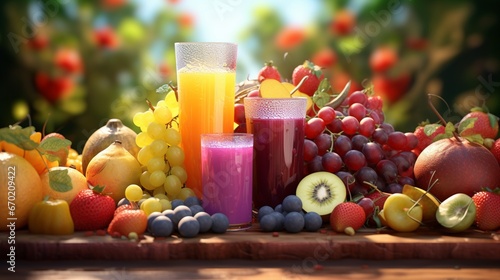 still life with fruits