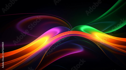 Spectral Fusion: Abstract Futuristic Artistry © Martin Studio
