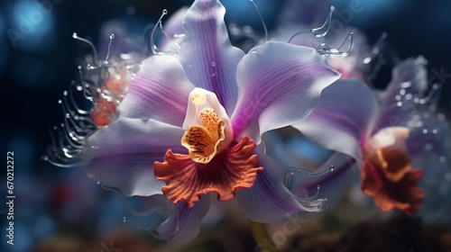 A stunning Aurora Orchid in full ultra HD  high resolution