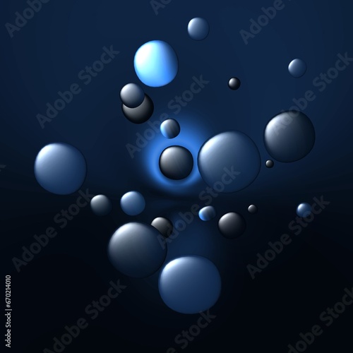 3D color illustration for desktop screensavers, gadgets and wallpaper for shop windows and wall wallpapers