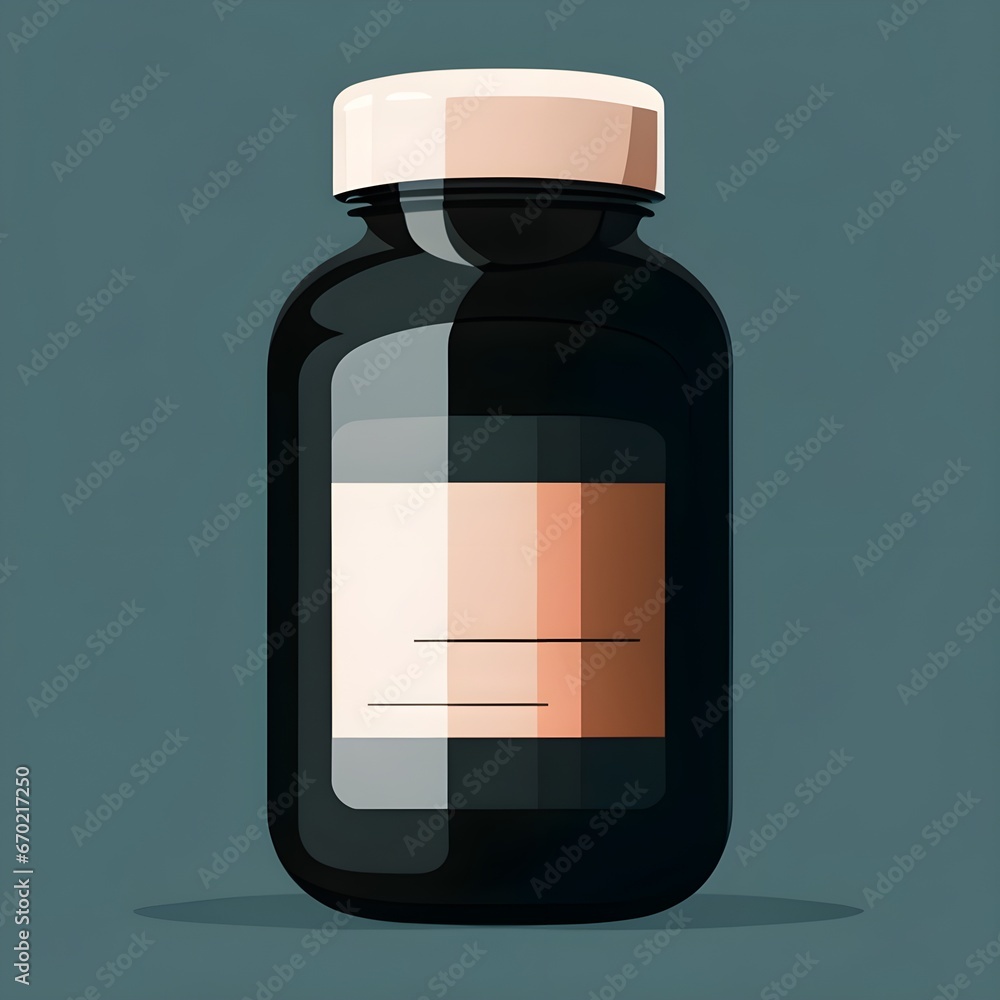 Obraz premium bottle of pills