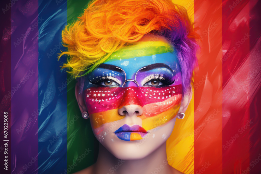 Support LGBTQ in cry rights embrace diversity. social responsibility concept Support LGBTQ in cry rights embrace diversity. social responsibility concept