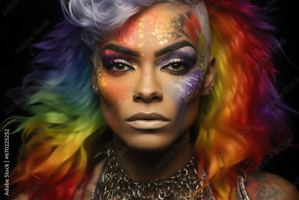 Support LGBTQ in ice rights embrace diversity. social responsibility concept Support LGBTQ in ice rights embrace diversity. social responsibility concept