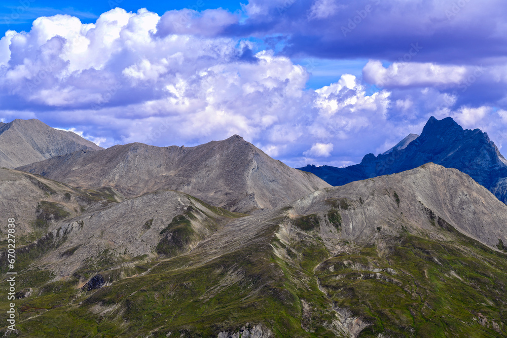 Die Samnaungruppe, Gebirgsgruppe in Graubünden, Schweiz Die Samnaungruppe, Gebirgsgruppe in Graubünden, Schweiz