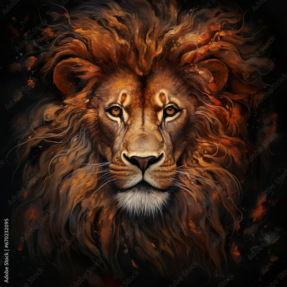 Fototapeta premium lion