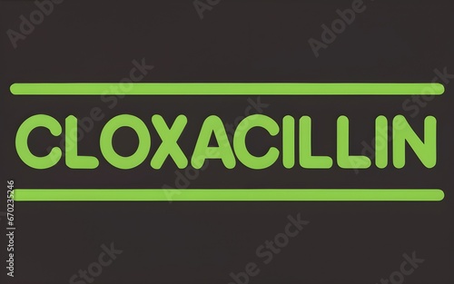Cloxacillin photo