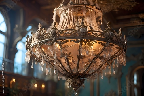 Royal Chandelier , AI Generated Image