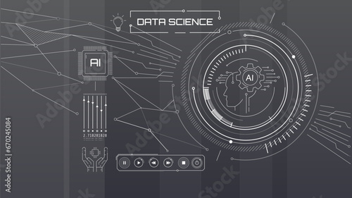 A digital interface that incorporates artificial intelligence and the latest technologies.