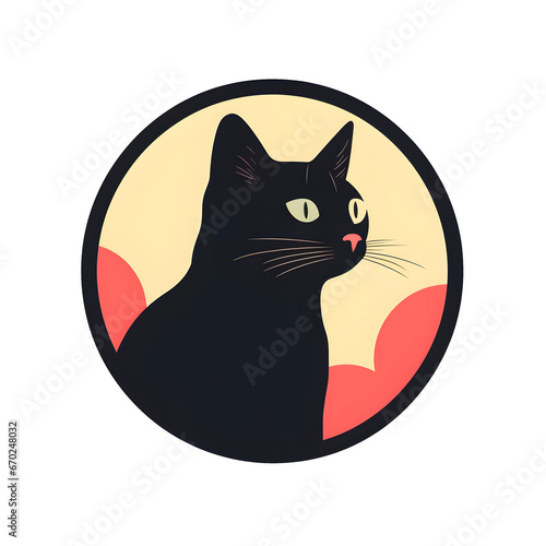 Wallpaper Mural Cat in transparent background, Icon Torontodigital.ca