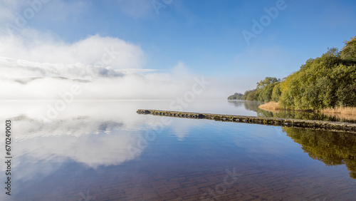 Landing stage at Lake Bala