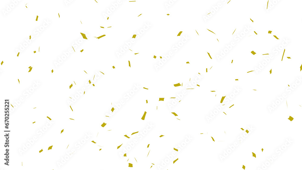 Golden confetti falling down, party popper PNG. Create birthday and party decoration concept. Transparent background Golden confetti falling down, party popper PNG. Create birthday and party decoration concept. Transparent background