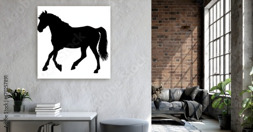 horse silhouette © Rizwanvet