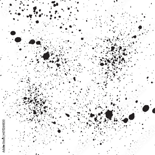 ink splatters vector background