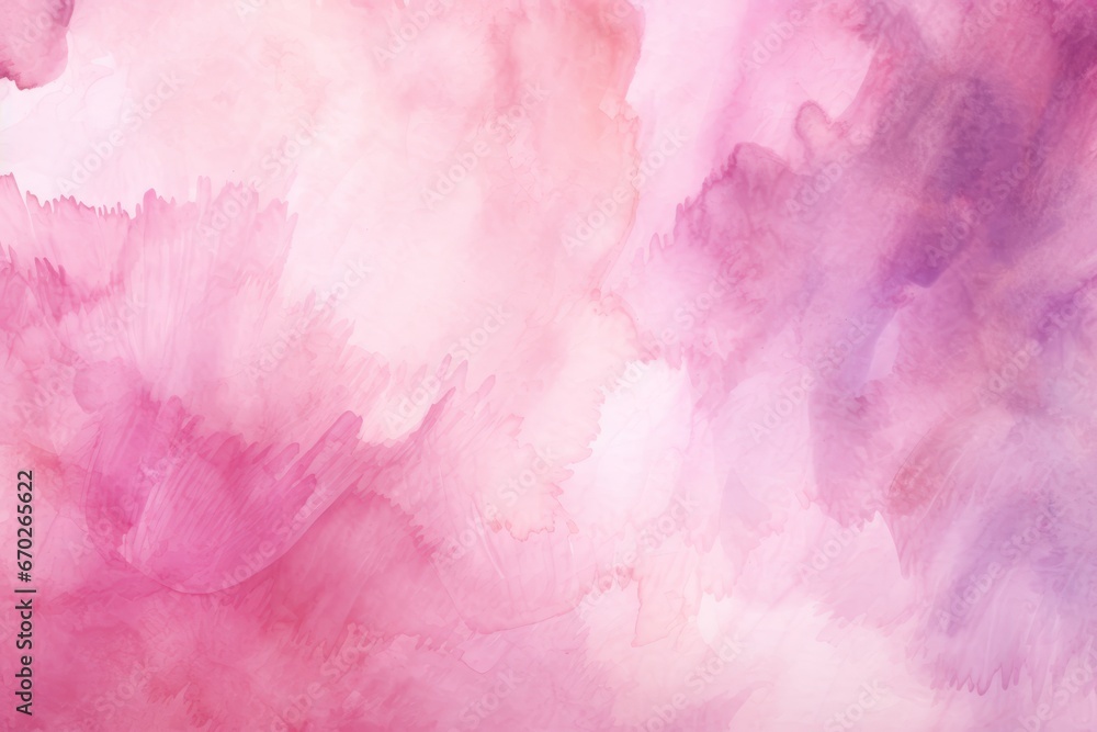Fototapeta premium Pastel Abstract Watercolor Art Background with Purple, Magenta, Pink, Peach, Coral, Orange, Yellow, Beige, and White Tones