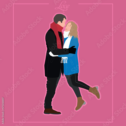 Love forever. Declaration of love.