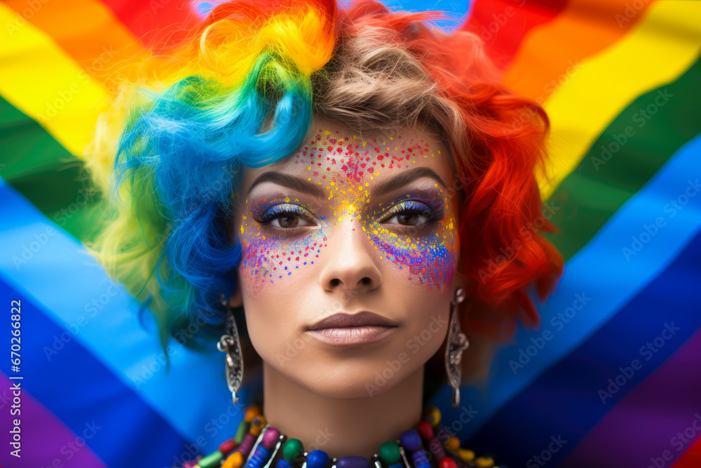 Support LGBTQ in portrait rights embrace diversity.