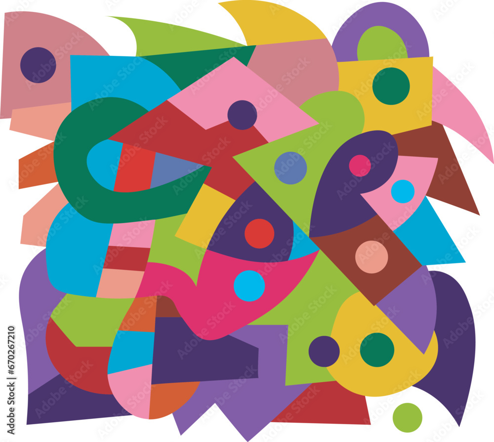 Fototapeta premium colorful abstract art