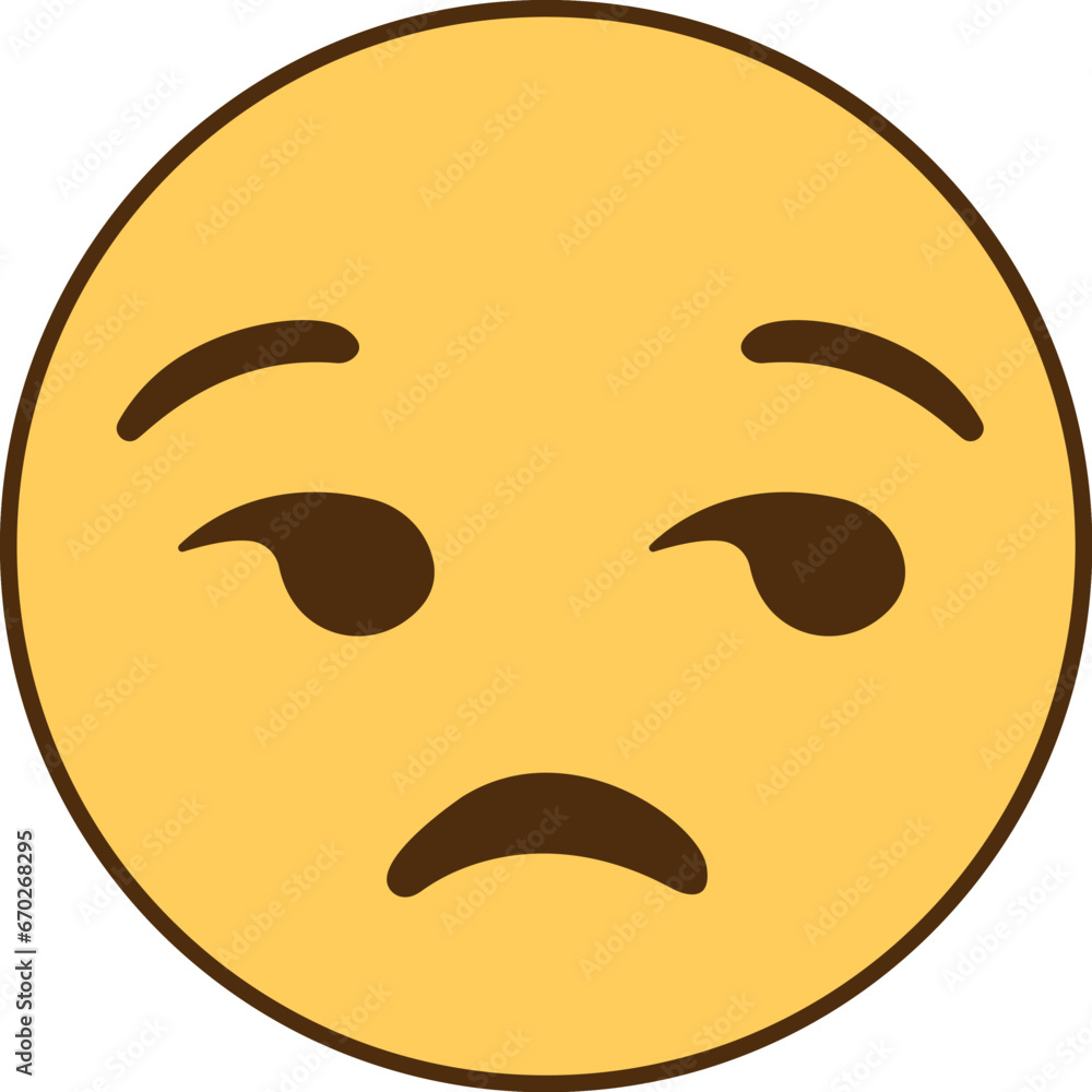 Obraz premium Judging Emoji vector Illustration full color simple - graphic resource
