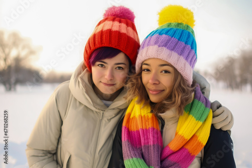 Support LGBTQ in snow rights embrace diversity.