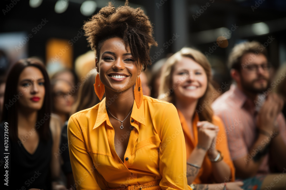 A diverse group of LGBTQ+ individuals sharing stories and experiences during a panel discussion, promoting awareness and education. Generative Ai. A diverse group of LGBTQ+ individuals sharing stories and experiences during a panel discussion, promoting awareness and education. Generative Ai.