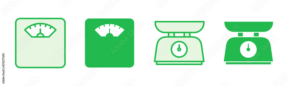 Scales icon set. Weight scale icon. Law scale icon. Justice Scales icon set. Weight scale icon. Law scale icon. Justice