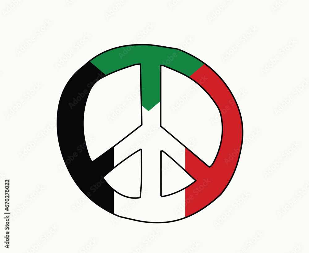 Sudan Symbol Peace Flag Emblem Africa country Abstract Vector illustration Design Sudan Symbol Peace Flag Emblem Africa country Abstract Vector illustration Design