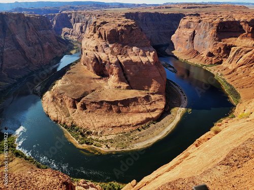 View of Horseshoe Canyon on the Colorado River.