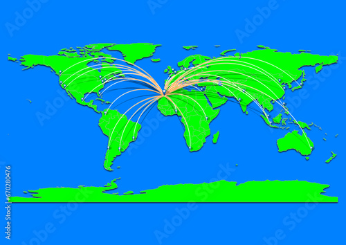 Bir Lehlou, Western Sahara map - Concept map for Bir Lehlou, Western Sahara on World map. Suitable for export concepts. File is suitable for digital editing and prints of all sizes.
