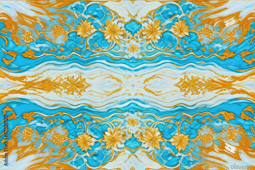 Exquisite artistry showcasing intricate details in the style of Art Nouveau, spanning the entirety of the canvas. This masterpiece, trending on ArtStation, is captured in sharp focus through a studio 
