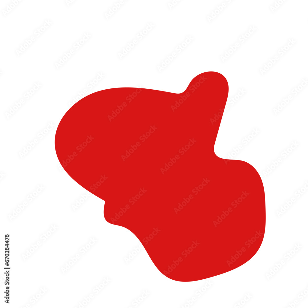 Muted red abstract shapes vector Muted red abstract shapes vector
