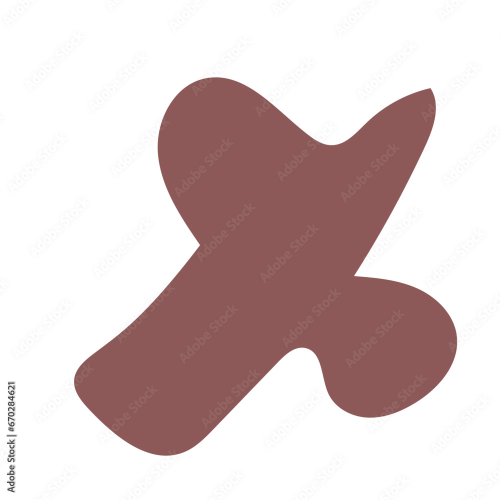 Muted red abstract shapes vector Muted red abstract shapes vector