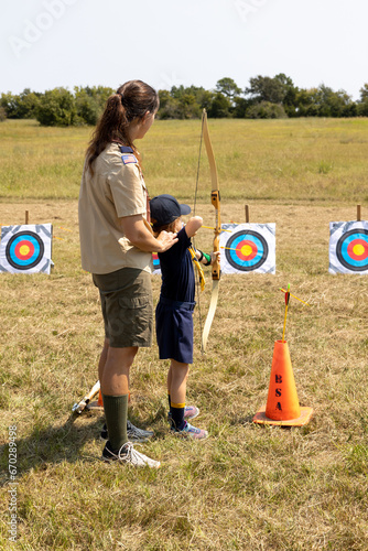 Cub Scout archery