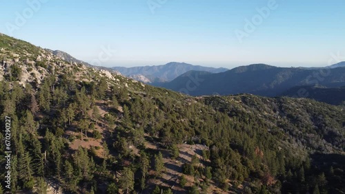 view of the mountains