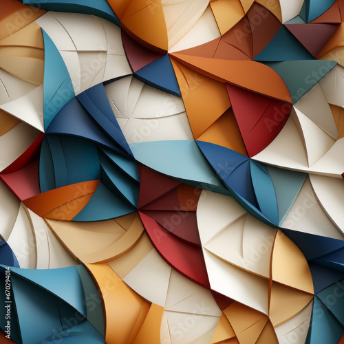 abstract geometric seamless background tile