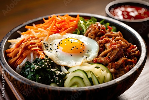 Dive into Temptation with a Close-up View of Korean Food