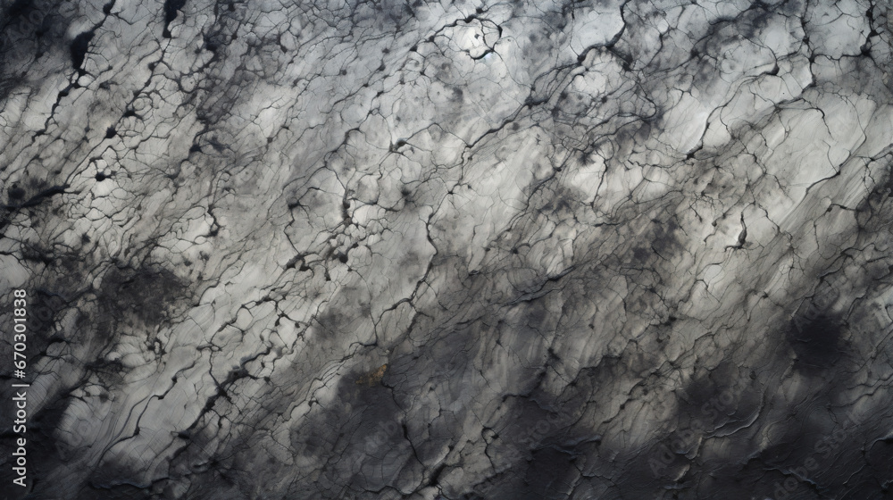 texture with spilled black ink on textured paper covering the whole frame in uneven natural patterns with smooth between blotches - Generative AI texture with spilled black ink on textured paper covering the whole frame in uneven natural patterns with smooth between blotches - Generative AI