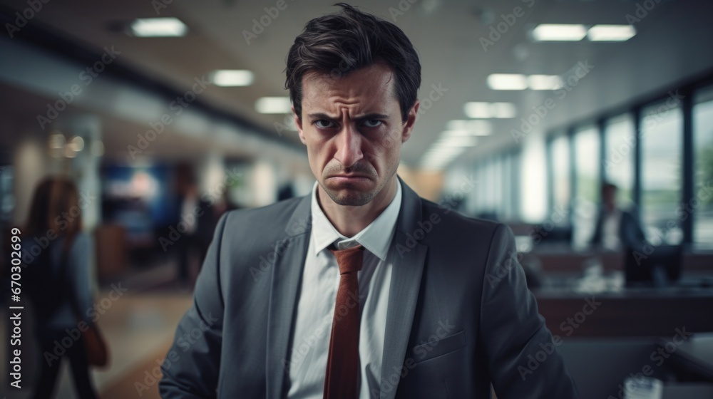 person expressing discouragement at their workplace generative ai person expressing discouragement at their workplace generative ai